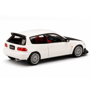 هوندا سیویک EG6 JDM استایل 1:64 سفید هابی ژاپن