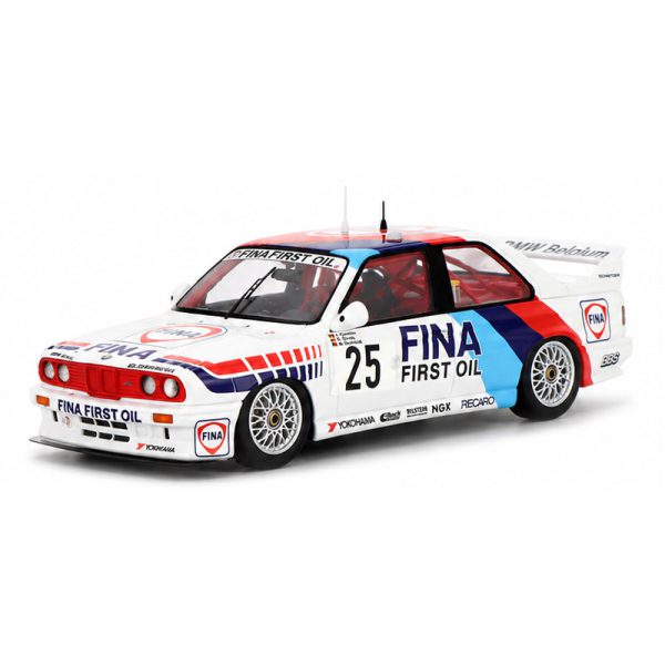 ماکت BMW M3 E30 شماره 25 تیم BMW M Team Schnitzer مسابقات 24 ساعته اسپا 1990 مقیاس 1:43 از Spark