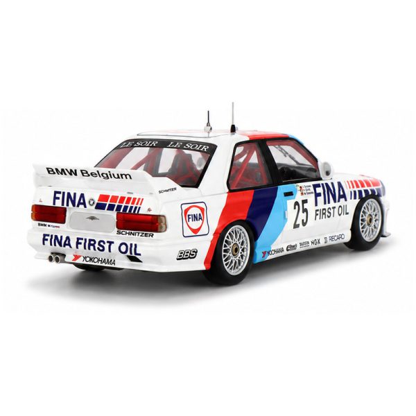 ماکت BMW M3 E30 شماره 25 تیم BMW M Team Schnitzer مسابقات 24 ساعته اسپا 1990 مقیاس 1:43 از Spark