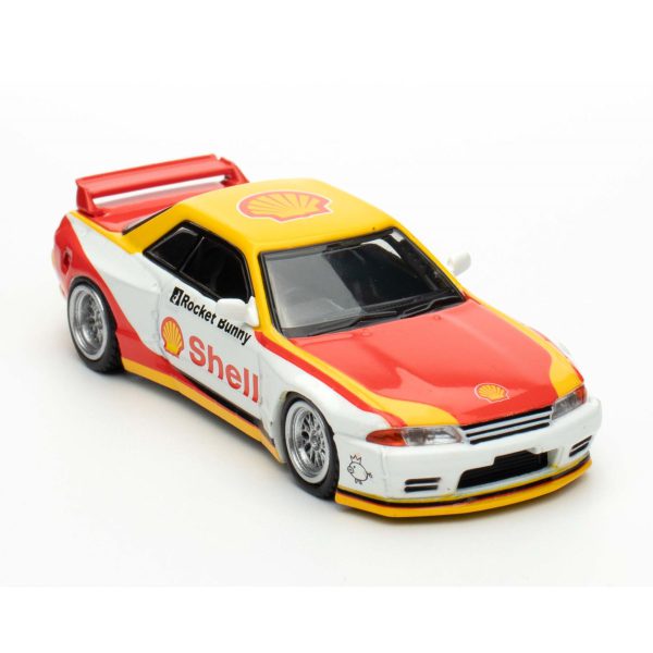 نیسان اسکای لاین R32 راکت بانی 1:64 شل اینو