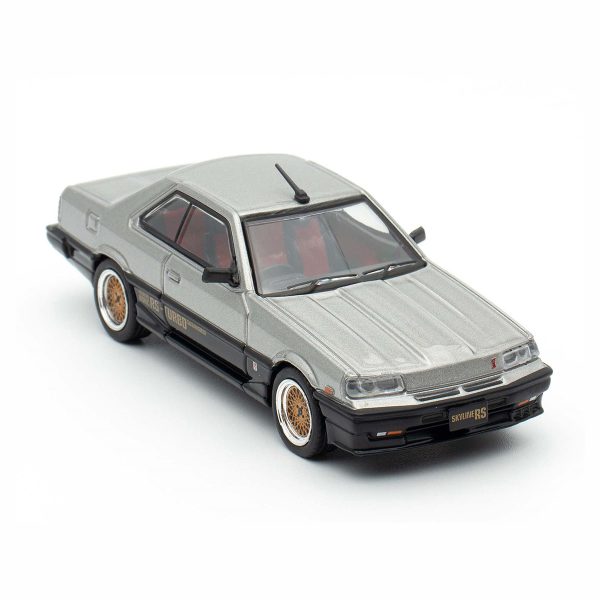 نیسان اسکای لاین 2000 RS-X توربو DR30 1:64 نقره‌ای/مشکی اینو