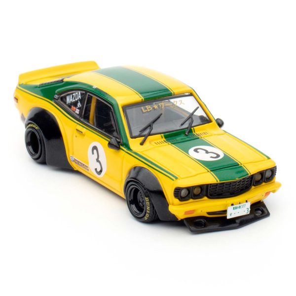 مزدا RX3 ساوانا لیبرتی واک 1:64 زرد اینو