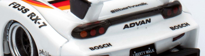 مزدا RX7 FD3S لیبرتی واک سوپر سلوئت 1:64 سفید (شل) اینو