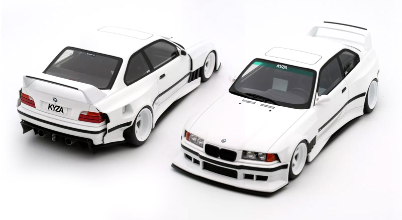 ب ام و E36 Khyzyl Saleem سبز 1:18 اوتو