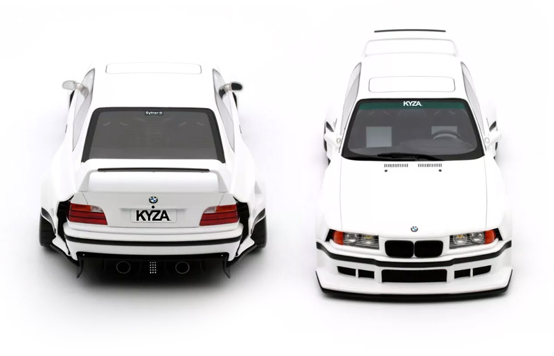 ب ام و E36 Khyzyl Saleem سبز 1:18 اوتو