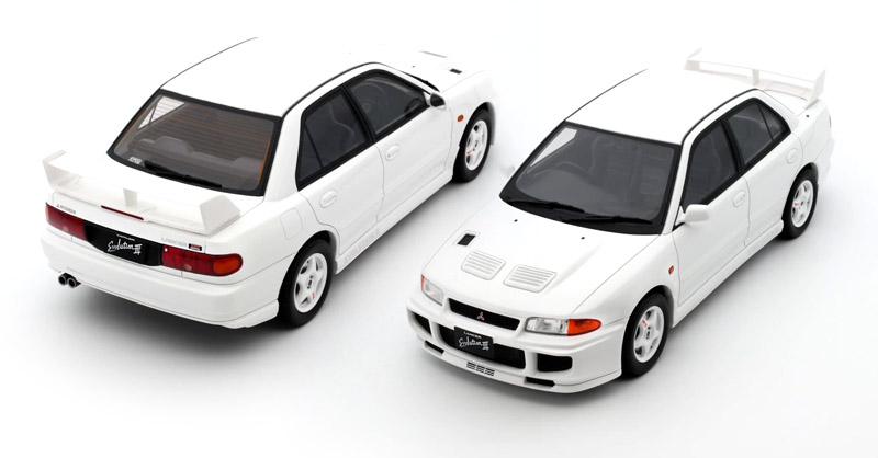 میتسوبیشی لنسر Evo III سفید 1:18 اوتو