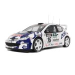 پژو 206 WRC tour de corse 1999 سفید 1:18 اوتو