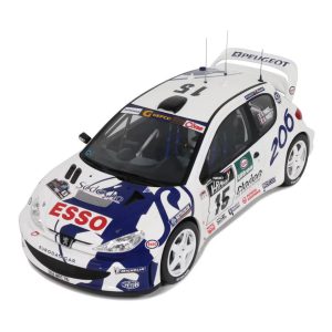پژو 206 WRC tour de corse 1999 سفید 1:18 اوتو