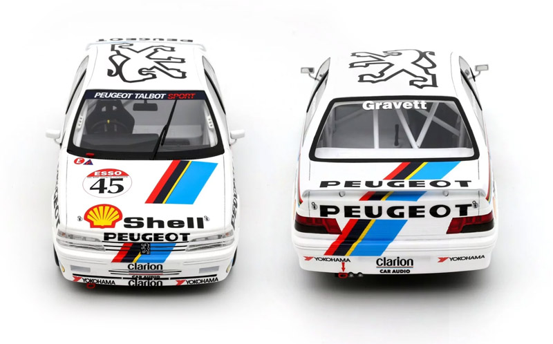 پژو 405 Mi16 BTCC سفید 1:18 اوتو