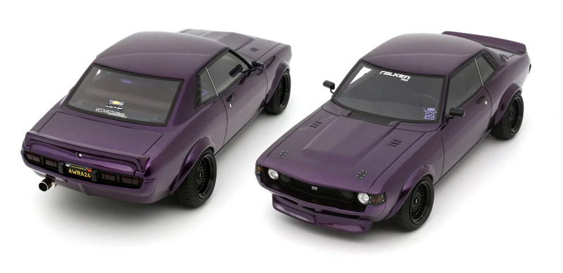 تویوتا سلیکا (RA24) Restomod 2015 بنفش 1:18 اوتو
