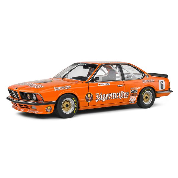 ب ام و 635 CSI شماره 6 ETCC نارنجی جاگرمایستر 1:18 سولیدو