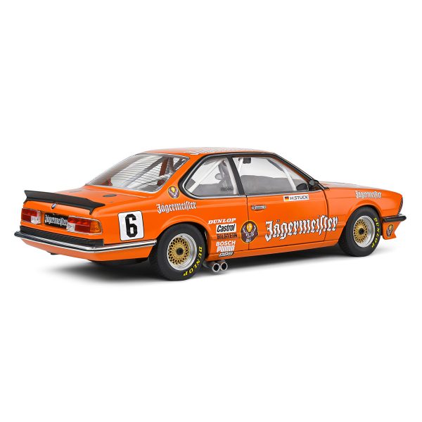 ب ام و 635 CSI شماره 6 ETCC نارنجی جاگرمایستر 1:18 سولیدو