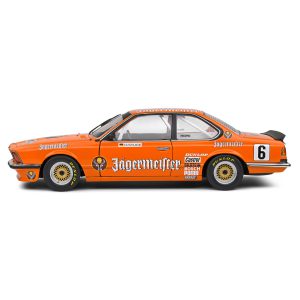 ب ام و 635 CSI شماره 6 ETCC نارنجی جاگرمایستر 1:18 سولیدو