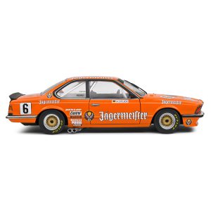 ب ام و 635 CSI شماره 6 ETCC نارنجی جاگرمایستر 1:18 سولیدو
