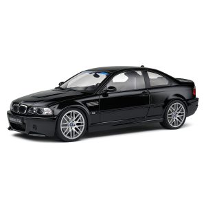 ب ام و E46 M3 CSL مشکی 1:18 سولیدو