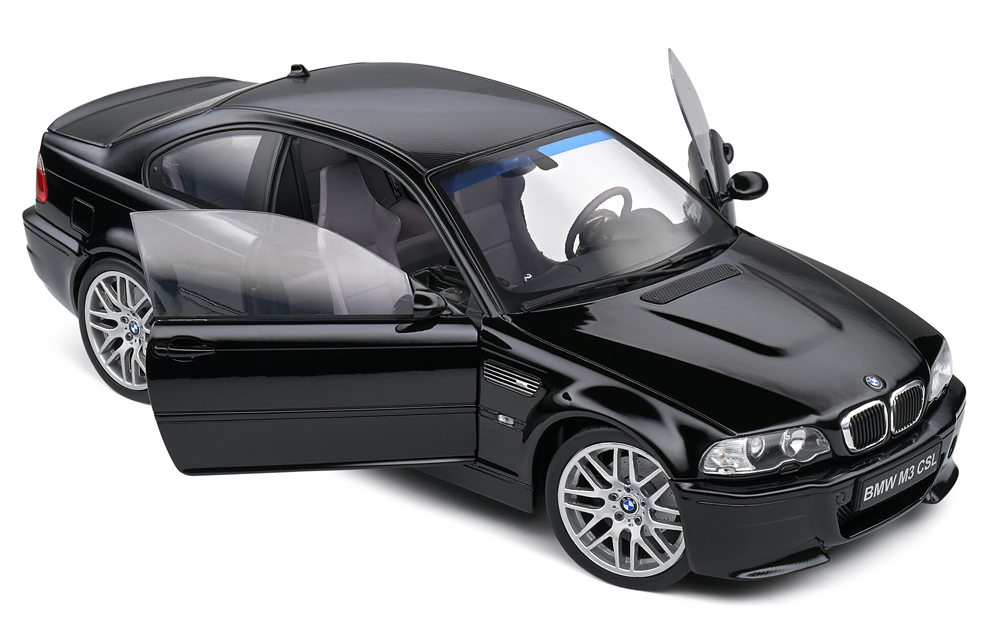 ماکت ب ام و E46 M3 CSL مشکی مقیاس 1:18 ساخت سولیدو Solido
