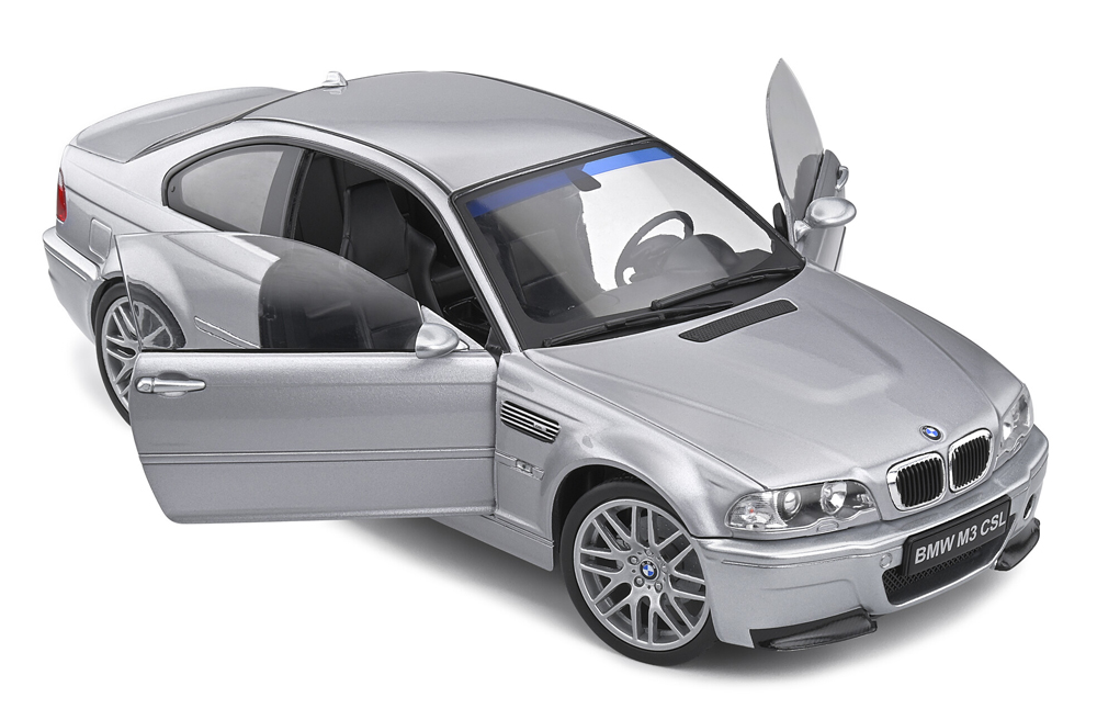 ماکت ب ام و E46 M3 CSL مشکی مقیاس 1:18 ساخت سولیدو Solido