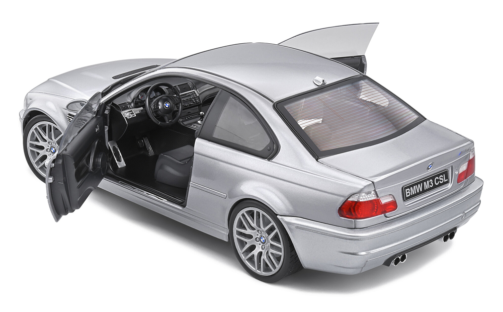 ماکت ب ام و E46 M3 CSL مشکی مقیاس 1:18 ساخت سولیدو Solido