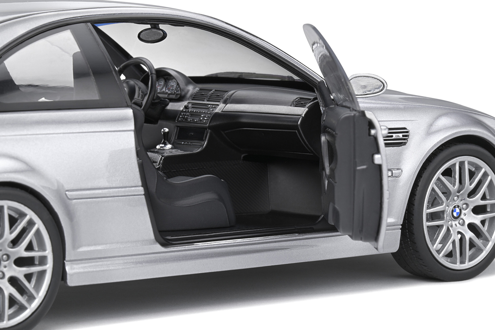 ماکت ب ام و E46 M3 CSL مشکی مقیاس 1:18 ساخت سولیدو Solido