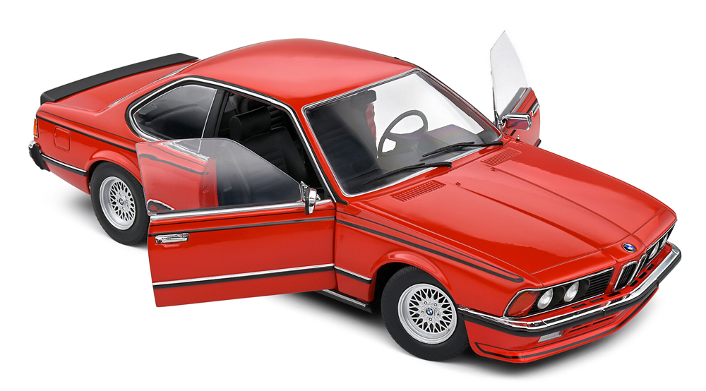 ماکت ب ام و 635 CSI (E24) قرمز 1:18 سولیدو