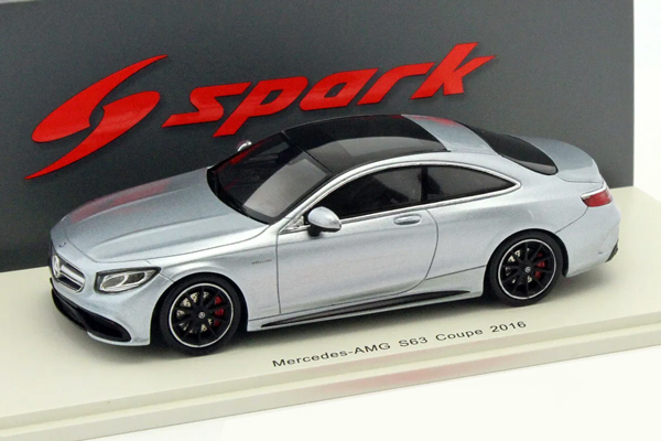  مرسدس بنز S63 AMG Coupe سال 2016 اتاق C217 مقیاس 1:43 ساخت اسپارک