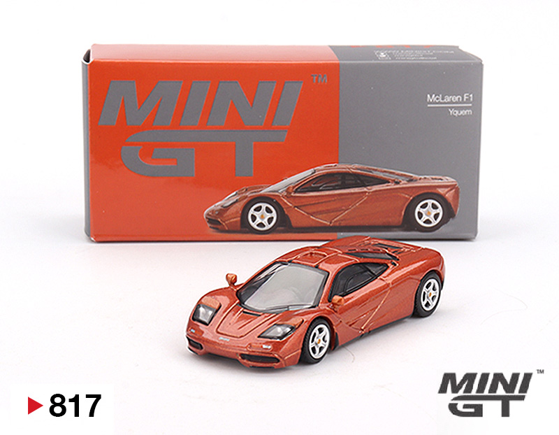 ماکت مک لارن F1 رنگ مسی مقیاس 1:64 از مینی جی تی Mini GT