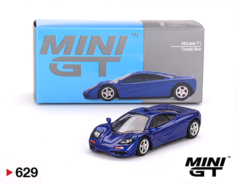 ماکت مک لارن F1 رنگ آبی کبالت مقیاس 1:64 از مینی جی تی Mini GT