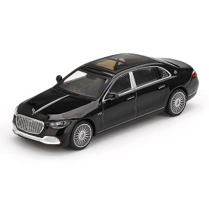 ماکت مرسدس-میباخ S 680 رنگ مشکی مقیاس 1:64 از مینی جی تی Mini GT