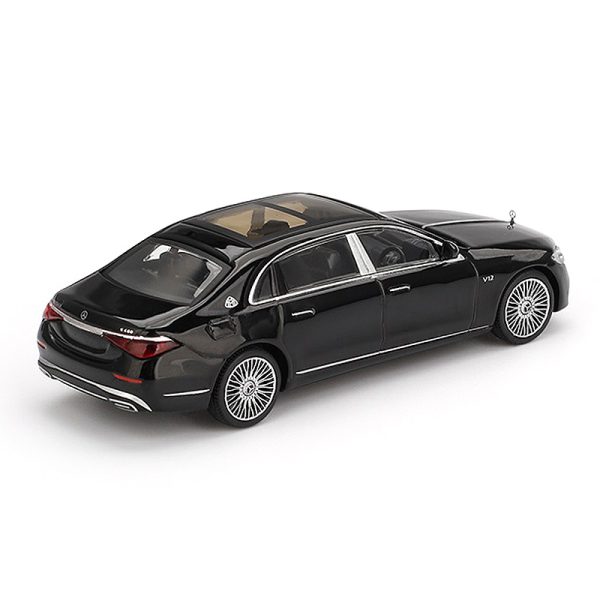 ماکت مرسدس-میباخ S 680 رنگ مشکی مقیاس 1:64 از مینی جی تی Mini GT