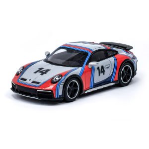 ماکت پورشه 911 داکار رالی 1978 رنگ خاکستری یخی مقیاس 1:64 از مینی جی تی Mini GT