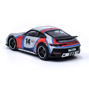 ماکت پورشه 911 داکار رالی 1978 رنگ خاکستری یخی مقیاس 1:64 از مینی جی تی Mini GT