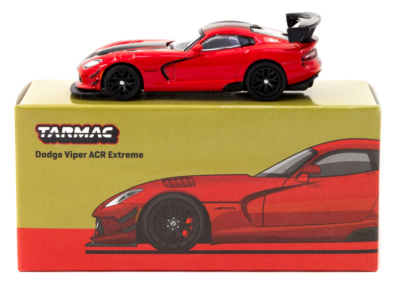 ماکت دوج وایپر ACR اکستریم رنگ قرمز مقیاس 1:64 از تارماک Tarmac Works