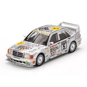 ماکت مرسدس بنز 190E (W201) 2.5-16 اوولوشن II شماره 5 مقیاس 1:64 از مینی جی تی Mini GT