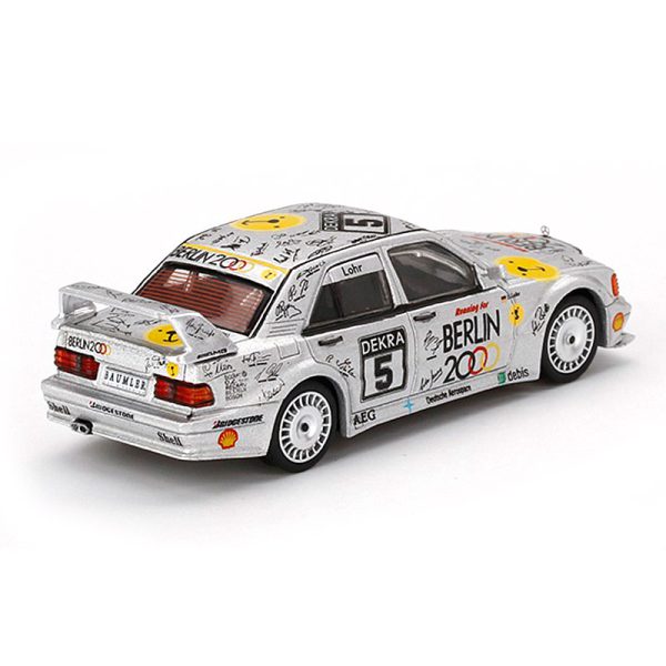 ماکت مرسدس بنز 190E (W201) 2.5-16 اوولوشن II شماره 5 مقیاس 1:64 از مینی جی تی Mini GT