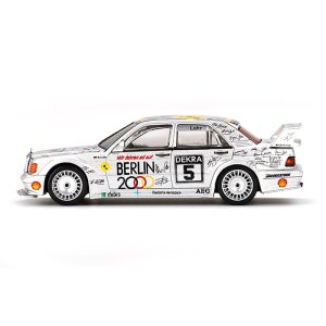 ماکت مرسدس بنز 190E (W201) 2.5-16 اوولوشن II شماره 5 مقیاس 1:64 از مینی جی تی Mini GT