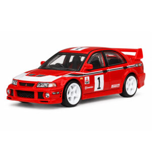 ماکت میتسوبیشی لنسر Evolution VI رنگ قرمز مقیاس 1:64 از هات ویلز پریمیوم Hot Wheels Car Culture Premium