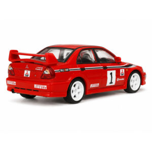 ماکت میتسوبیشی لنسر Evolution VI رنگ قرمز مقیاس 1:64 از هات ویلز پریمیوم Hot Wheels Car Culture Premium
