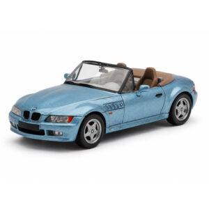 ماکت بی ام و Z3 جیمز باند Golden Eye رنگ آبی مقیاس 1:64 از مینی جی تی Mini GT