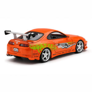 ماکت تویوتا سوپرا BOMEX برایان اوکانر The Fast and the Furious رنگ نارنجی مقیاس 1:64 از مینی جی تی Mini GT