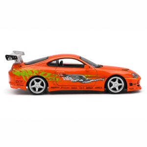 ماکت تویوتا سوپرا BOMEX برایان اوکانر The Fast and the Furious رنگ نارنجی مقیاس 1:64 از مینی جی تی Mini GT