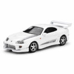 ماکت تویوتا سوپرا VeilSide Combat V-I رنگ سفید مقیاس 1:64 از مینی جی تی Mini GT