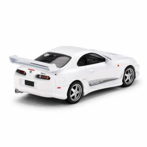 ماکت تویوتا سوپرا VeilSide Combat V-I رنگ سفید مقیاس 1:64 از مینی جی تی Mini GT