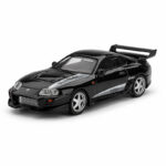ماکت تویوتا سوپرا VeilSide Combat V-II رنگ مشکی مقیاس 1:64 از مینی جی تی Mini GT