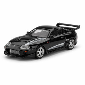 ماکت تویوتا سوپرا VeilSide Combat V-II رنگ مشکی مقیاس 1:64 از مینی جی تی Mini GT